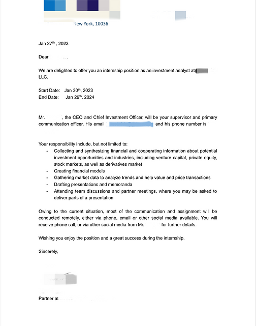 Investment Analyst